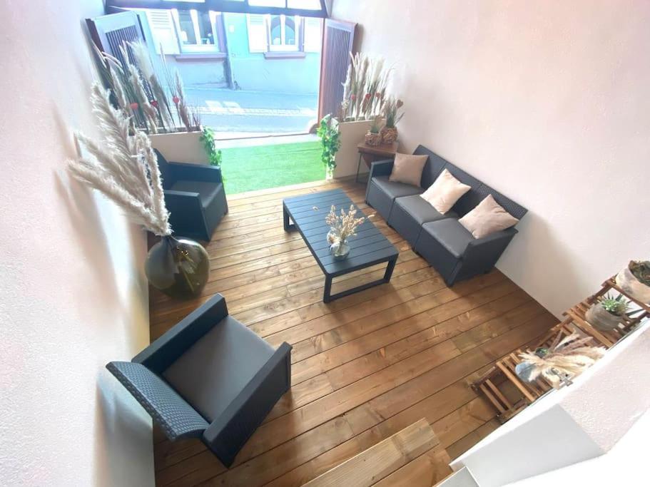 Gite Classe 4 Etoiles  La Maison Du Tonnelier Oberbronn Bagian luar foto